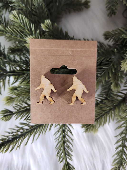 Bigfoot earrings